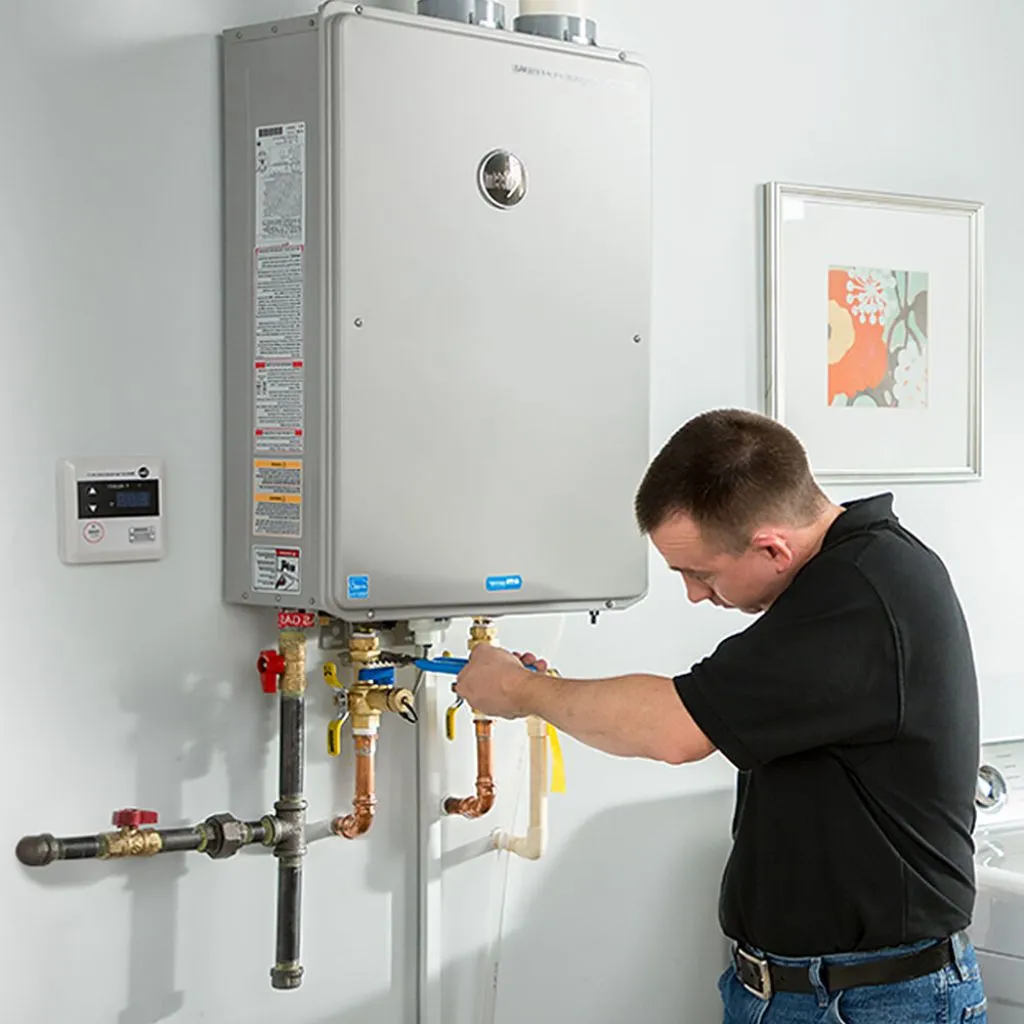 tankless water heater repair in Pope a f b, NC